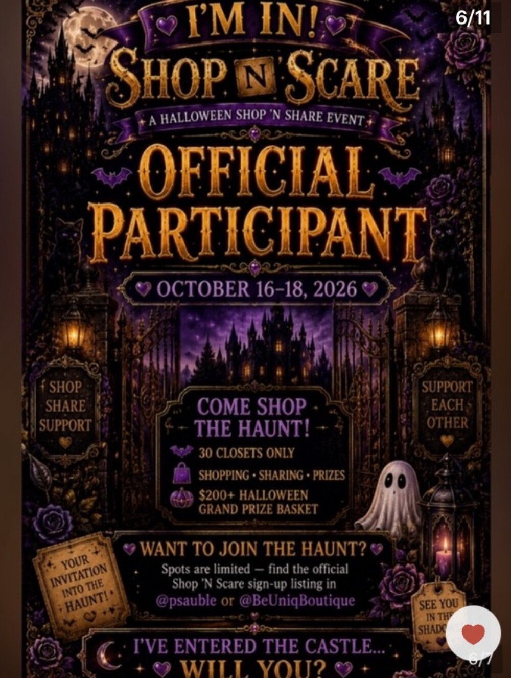 🖤 Participant 🕸️